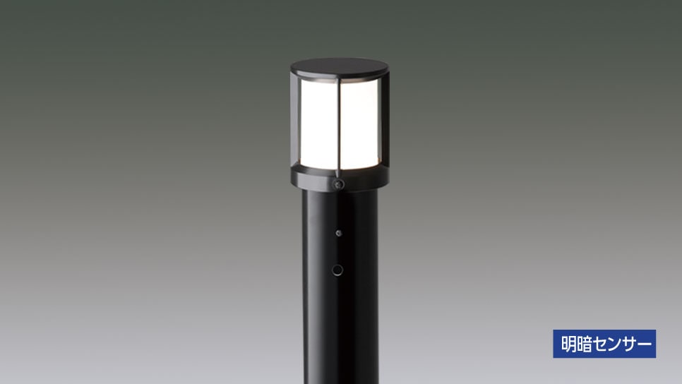 ｶﾞｰﾃﾞﾝﾗｲﾄ ｶﾞｰﾄﾞ付き･明暗ｾﾝｻｰ600 黒 TEE6-E17GBIS TEE6-E17GBIS商品画像