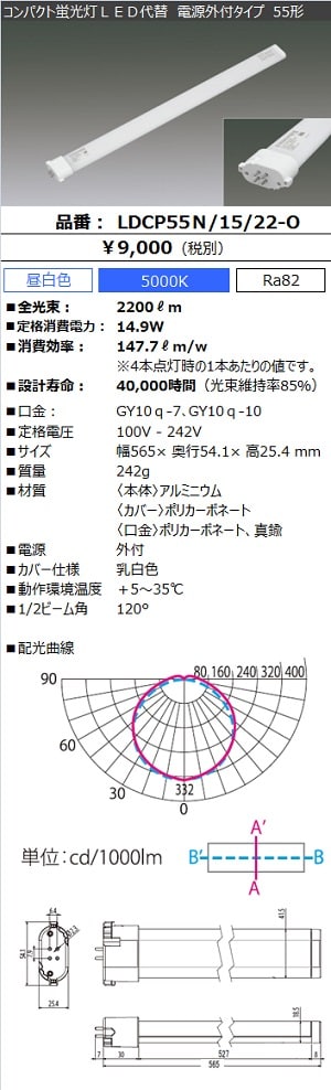 直管LEDランプ（コンパクト蛍光灯代替） 商品一覧 3ページ目 | 施設・店舗向け | 法人向けLED照明器具 | アイリスオーヤマ株式会社