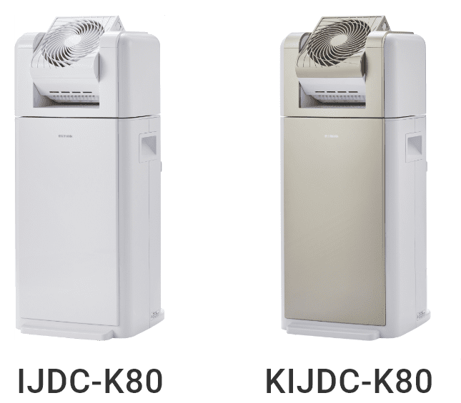 ★数回使用2022年★ アイリスオーヤマ衣類乾燥除湿機　IJDC-K80-W