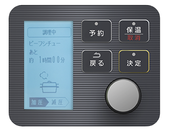 かんたん操作のフルドット液晶