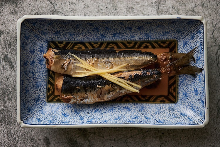 いわしの生姜煮