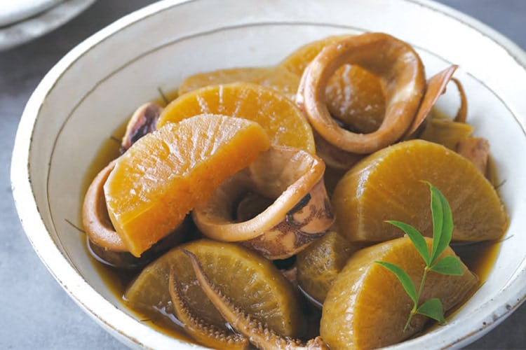 イカと大根の煮物
