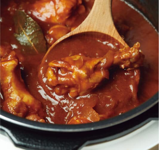 骨付きチキンのほろほろカレー