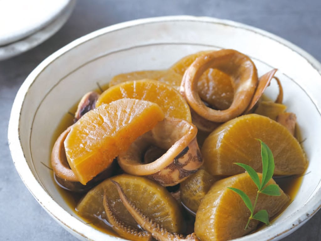 イカと大根の煮物