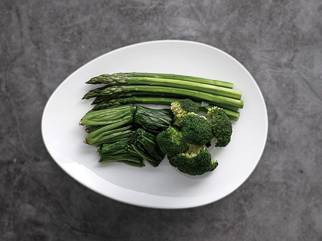 蒸し野菜（葉物）