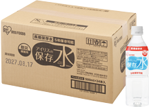 【ケース】アイリスの保存水 500ml 24本