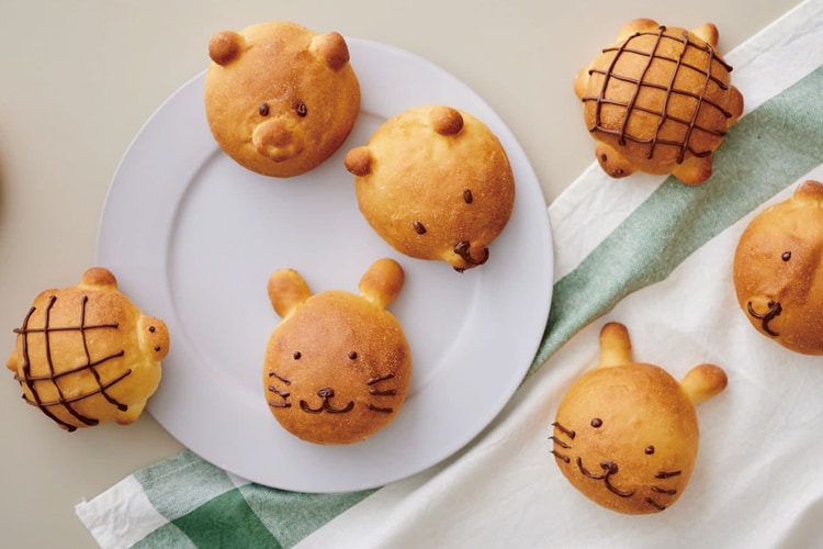 手ごね動物パン