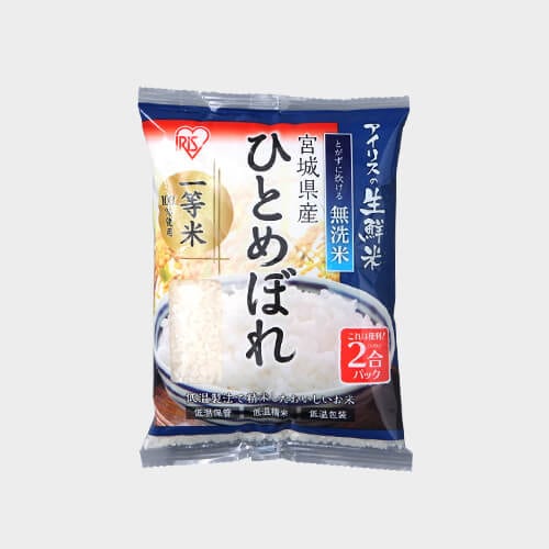 宮城県産ひとめぼれ 2合パック 300g