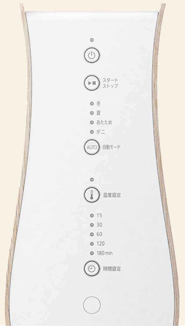 わかりやすい操作ボタン