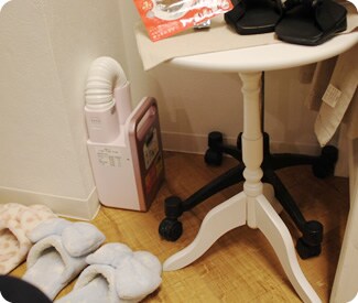 隅っこに置いておいても気にならない