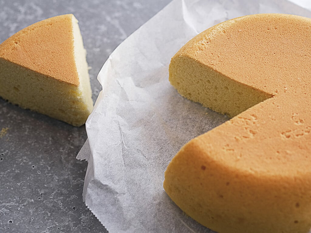 スポンジケーキのレシピ
