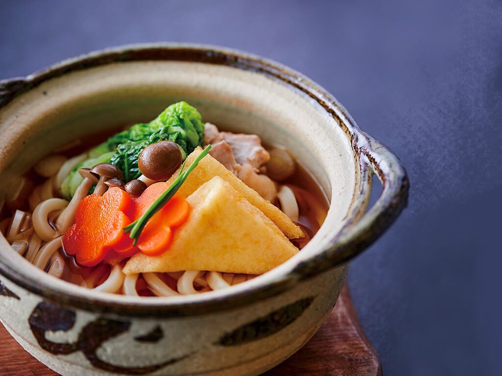 鍋焼きうどんのレシピ