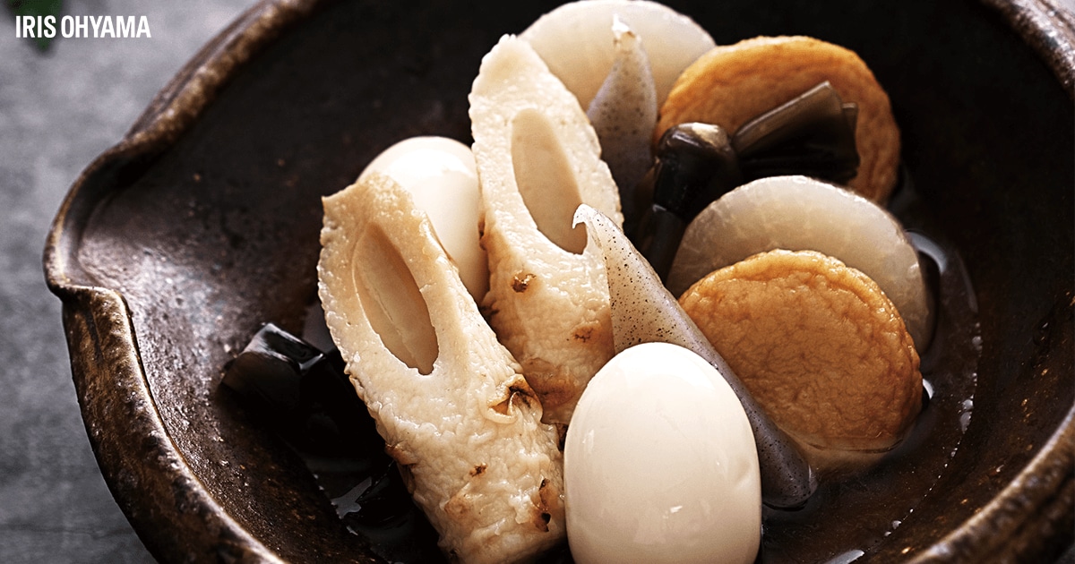 おでん|レシピ|電気圧力鍋 KPC-MA3|アイリスオーヤマ