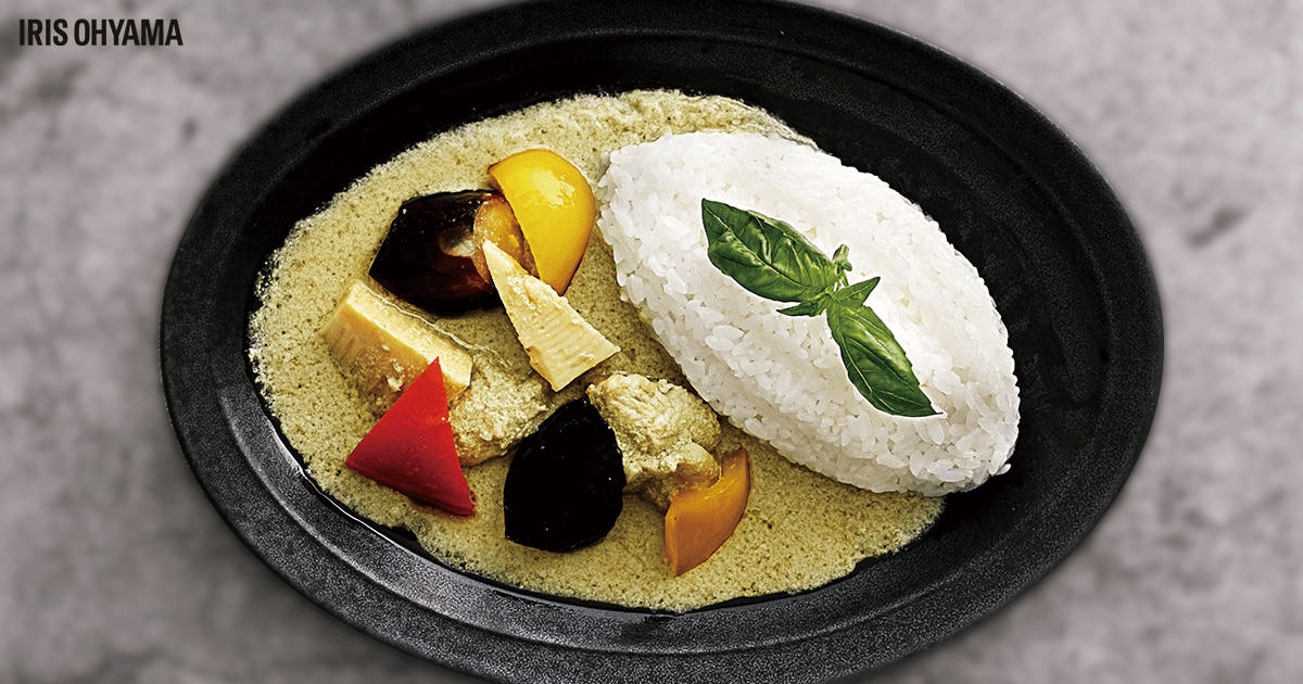 グリーンカレー|レシピ|電気圧力鍋 KPC-MA3|アイリスオーヤマ