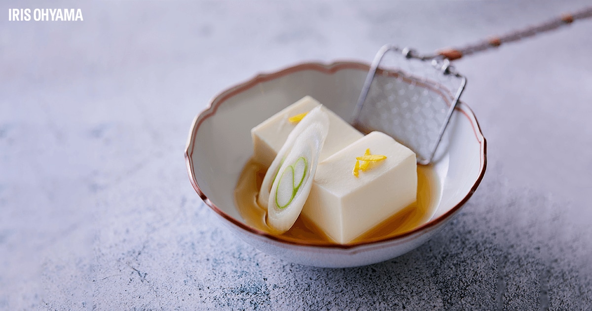 湯豆腐|レシピ|電気圧力鍋 KPC-MA3|アイリスオーヤマ