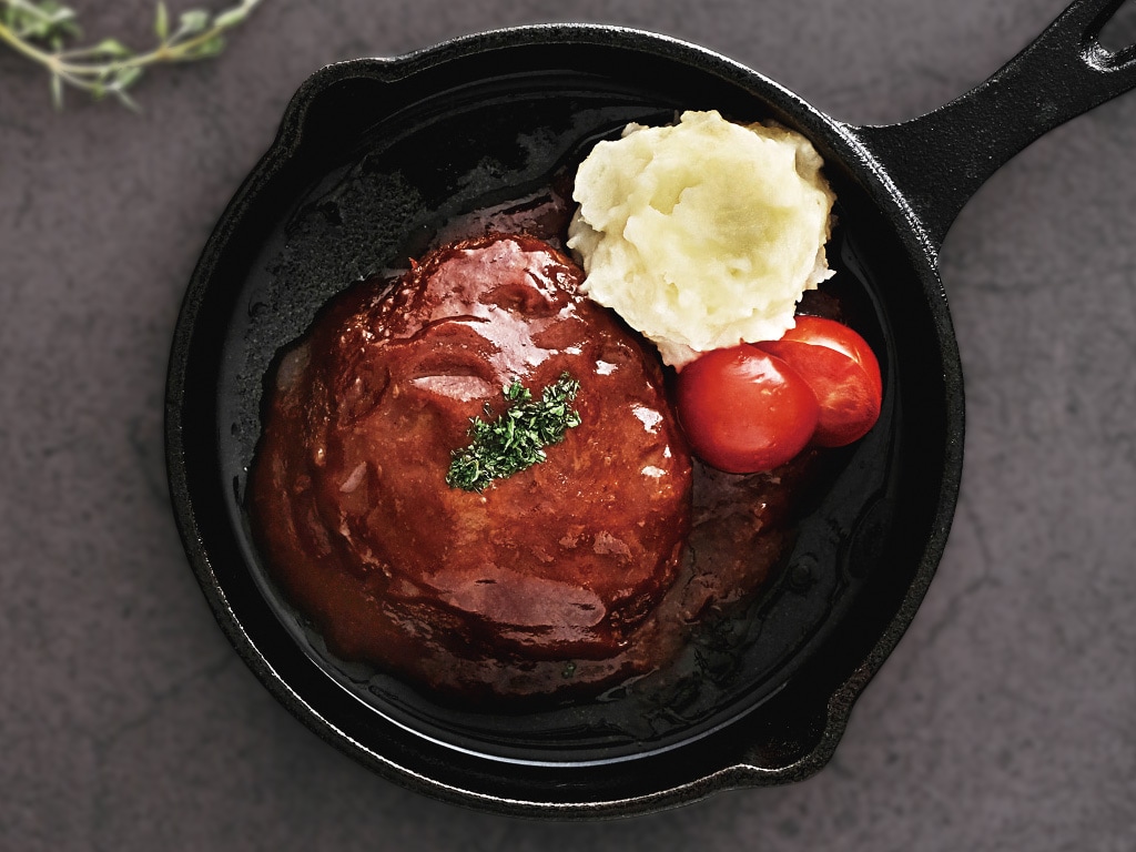 煮込みハンバーグのレシピ