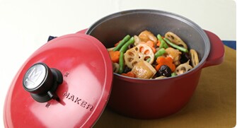 調理が済んだらそのまま食卓へ
