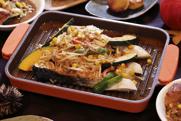 鮭のチャンチャン焼き
