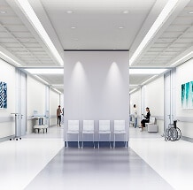 アイリスオーヤマの医療施設向けLED照明