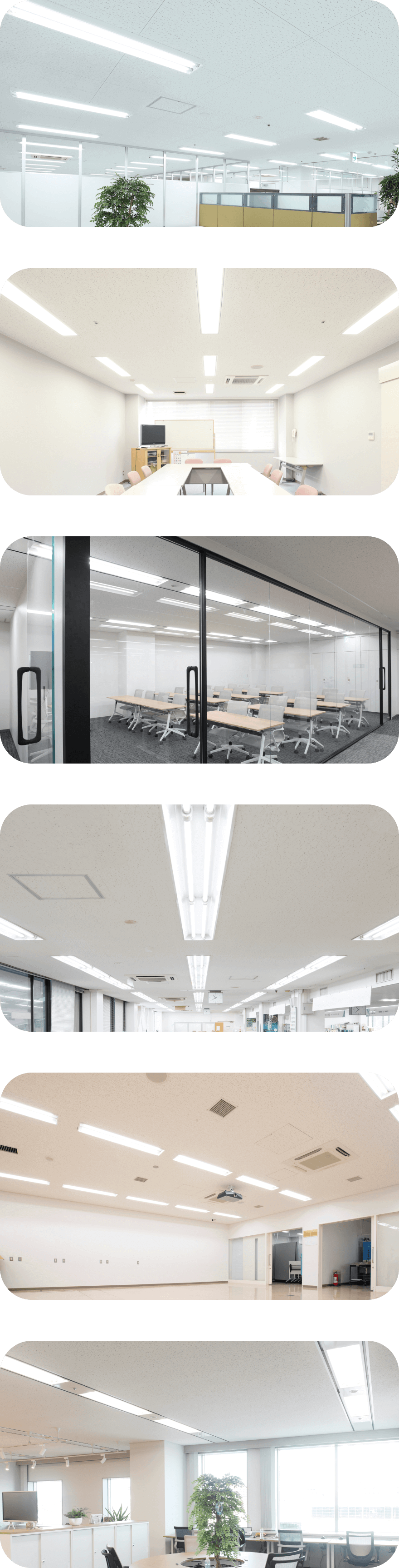 LED照明施工の事例写真