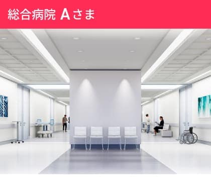 総合病院Aさま