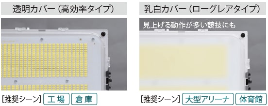 選べる2種のカバー