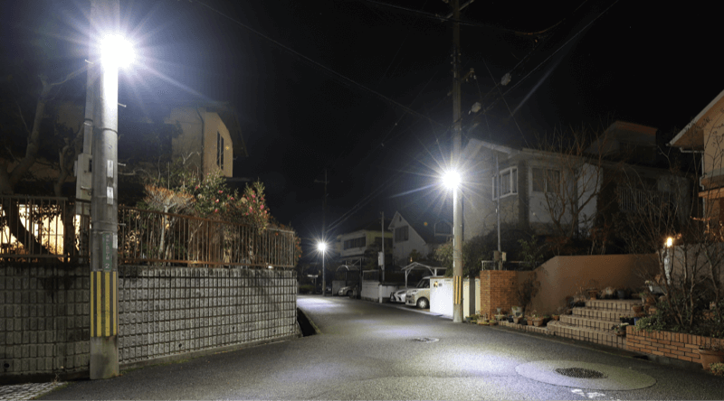 LED防犯灯 レンズタイプ