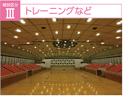 競技区分3 トレーニングの場合の明るさのイメージ