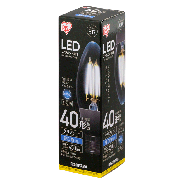 LDC4N-G-E17-FCV2・LDC4L-G-E17-FCV2 商品詳細｜LED電球｜LED照明