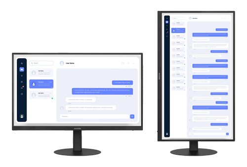 縦横回転モデル