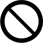 icon 禁止