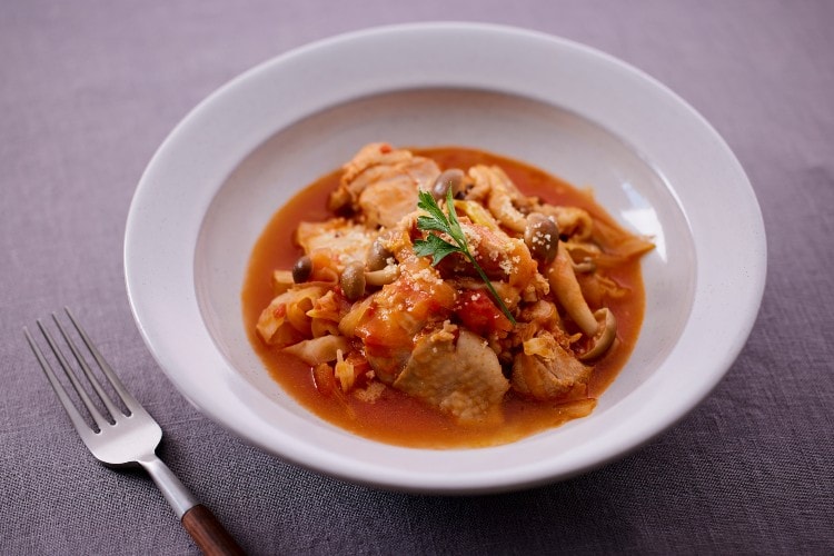 チキンのトマト煮込み