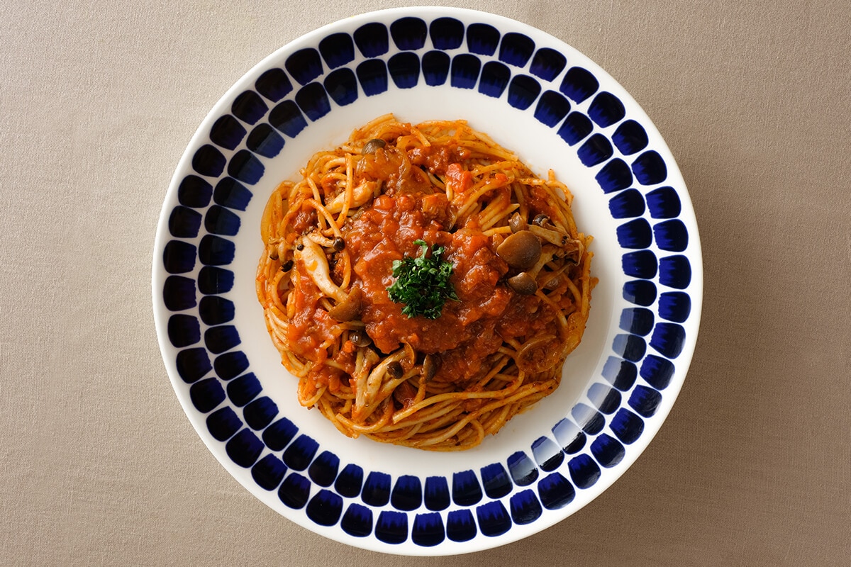 ミートソースパスタ