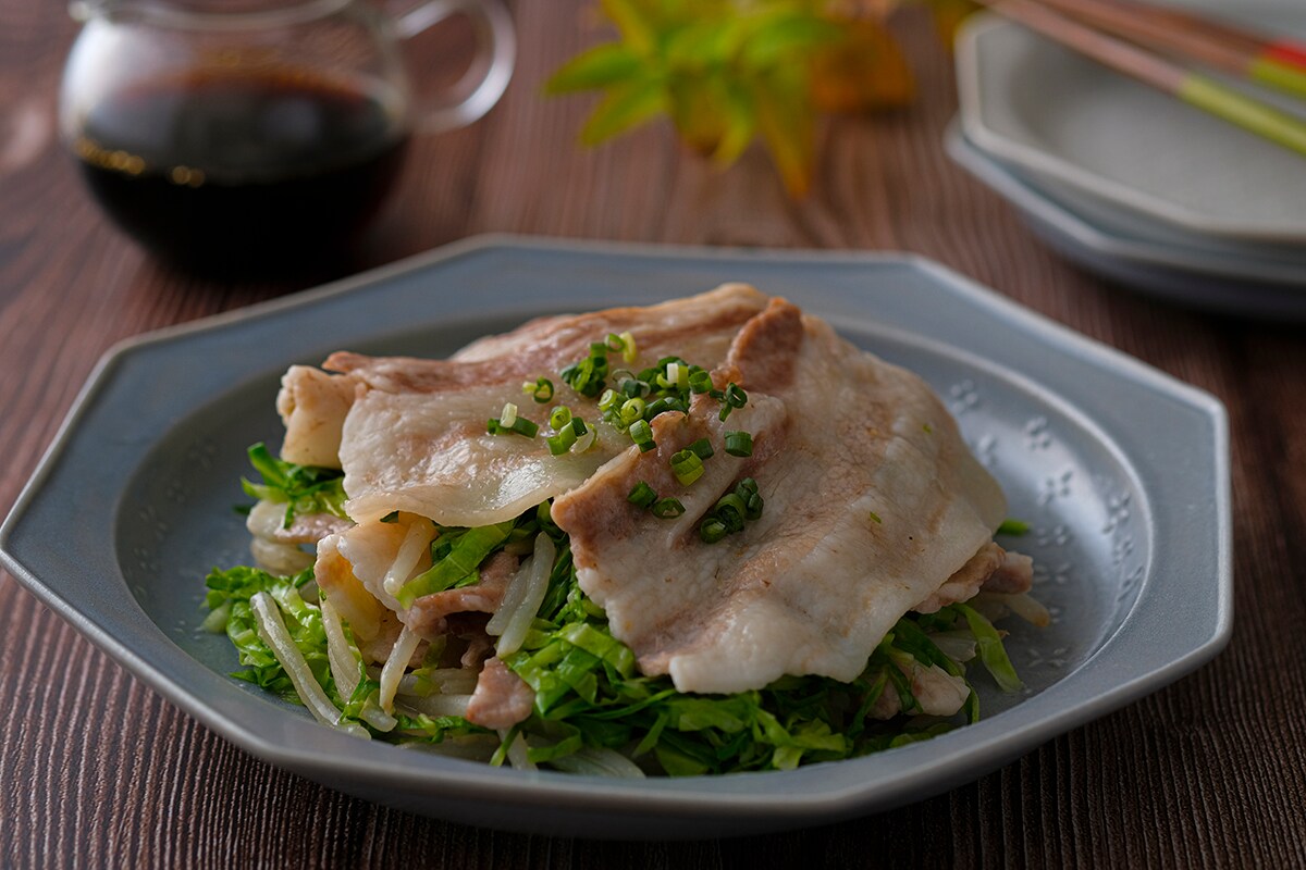 もやしの豚しゃぶサラダ オリジナルレシピ スチームオーブンレンジ Mo Fs2601 Ms F2601 Ms F3002 アイリスオーヤマ