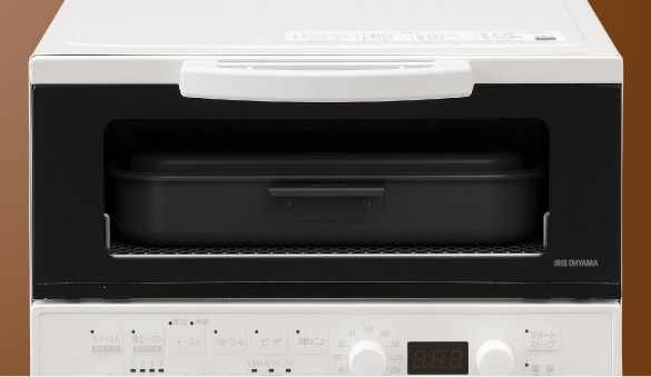 容器にふたをしてオーブントースターに入れる