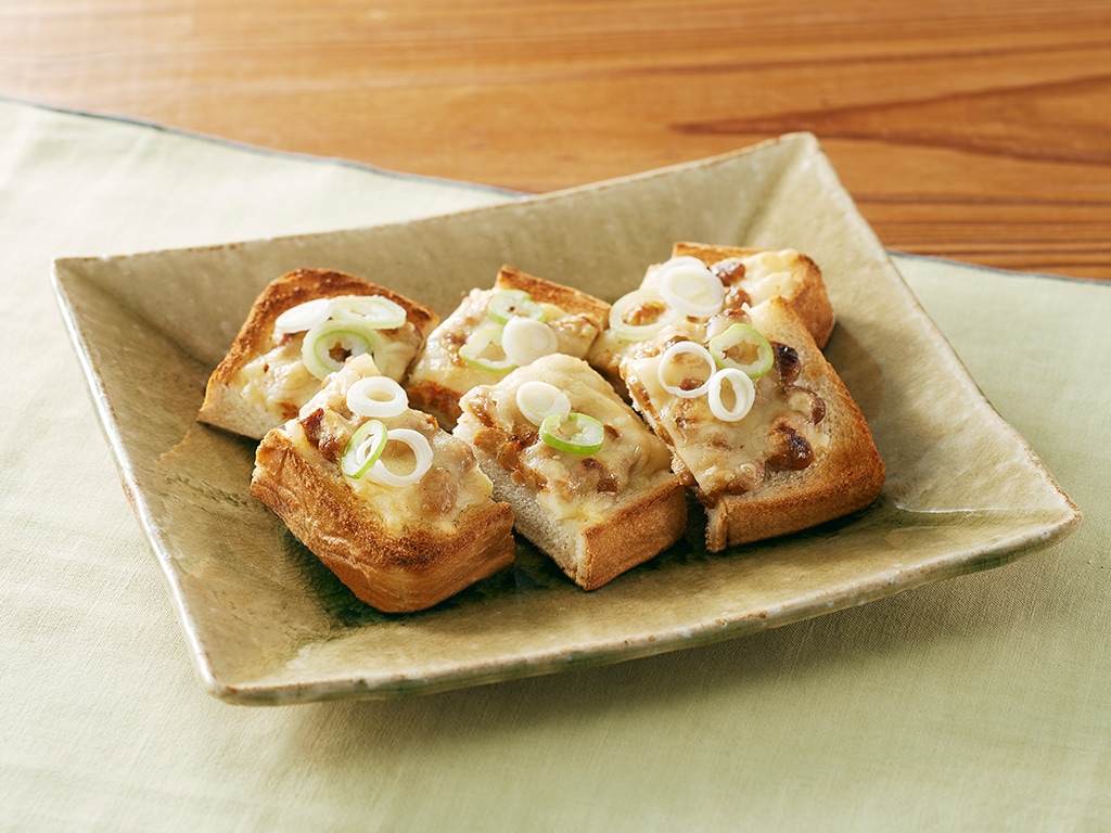 納豆マヨトースト
