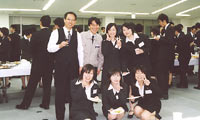 ２００３年入社式開催
