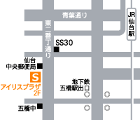 仙台五橋店略図