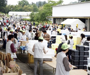 昨年のアイリス祭の様子（角田工場）