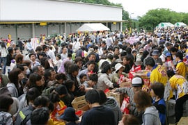 アイリス祭・アイリス市の様子