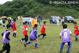 ベガルタ仙台のサッカー教室