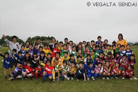 ベガルタ仙台のサッカー教室