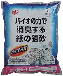 紙の猫砂バイオ消臭