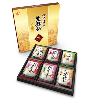 ギフトBOX 3合×6種 生鮮米食べ比べギフトセット 6袋入