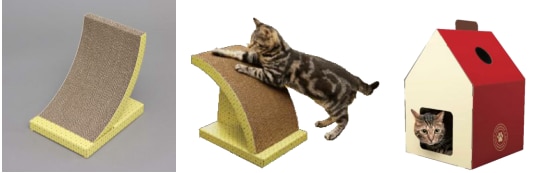 猫の習性に合わせて選べるラインアップ「猫の爪とぎ」6商品を新発売