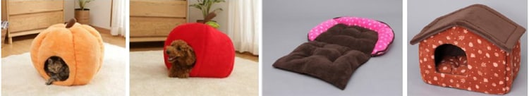 好みや大きさに応じて種類とサイズが選べる 秋冬ペット用品9種類40アイテムを新発売