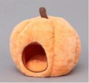 秋冬ペットベッドかぼちゃ