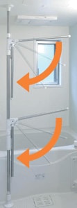 強度の高い構造で重い物も載せられる