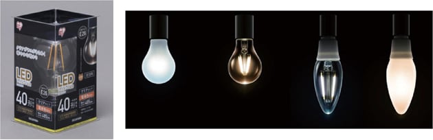 まるで白熱電球のような光 省エネ性とインテリア性を両立した「LEDフィラメント電球」