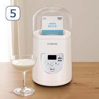 約8時間、発酵させて完成です。